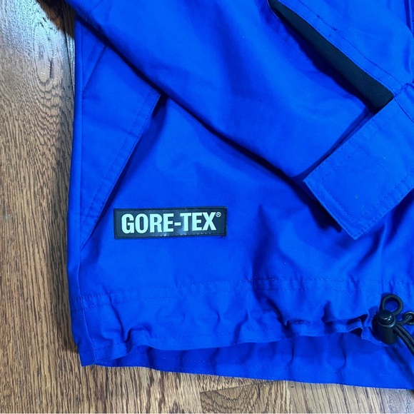 Vintage Alpine Design Gore-Tex Blue Jacket (Size M) - Picture 3 of 4